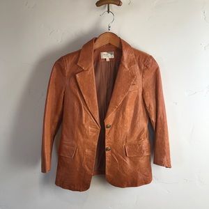 Elizabeth and James Leather Jacket